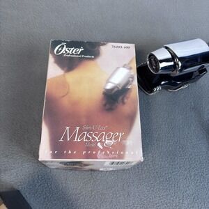 Vintage Oster Stim-U-Lax Model 103 Professional Massager 76103-100 USA With Box